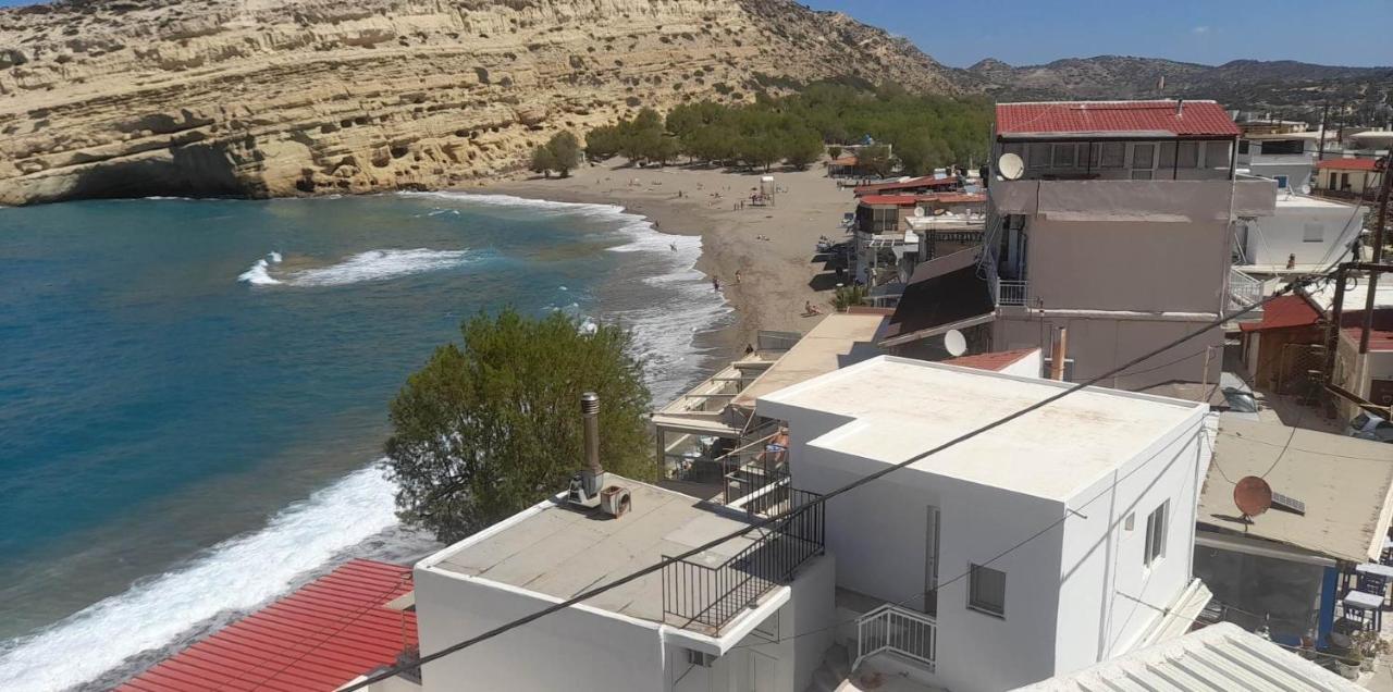 Beach View Matala Eksteriør bilde